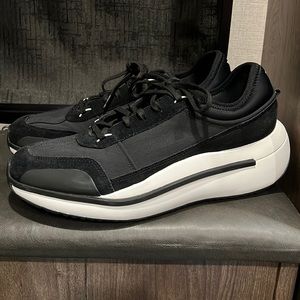 Y-3 adidas sneakers Black White size 10.5 fashion shoes running shoes